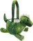 Adorable 3D Green Plush Dinosaur Basket Easter Basket Easter Egg Hunting Basket Halloween Trick or Treat Basket